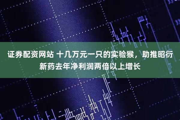 证券配资网站 十几万元一只的实验猴，助推昭衍新药去年净利润两倍以上增长